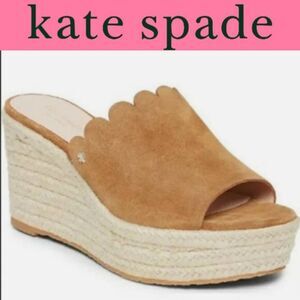 Kate Spade The Tabby Wedge Espadrille Slides